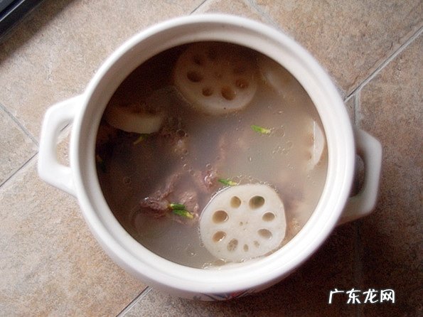莲藕汤如何做 莲藕汤的做法步骤图文教程