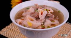 莲藕汤的制作 莲藕汤的简单做法图解