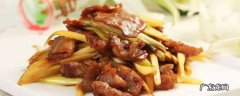 葱爆肉怎么炒,葱爆肉怎么炒出来好吃