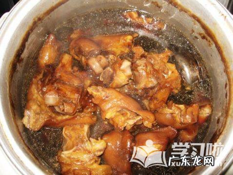 卤猪蹄做法大全家常做法 卤猪蹄的做法图文教程