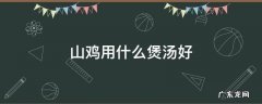 山鸡用什么煲汤好
