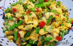 豆角炒鸡蛋怎么炒好吃,学会这个技巧,简单又美味