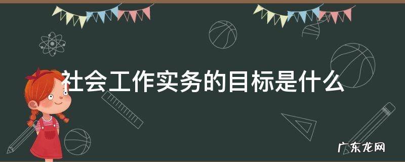 社会工作实务的目标是什么