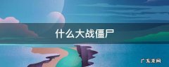 什么大战僵尸