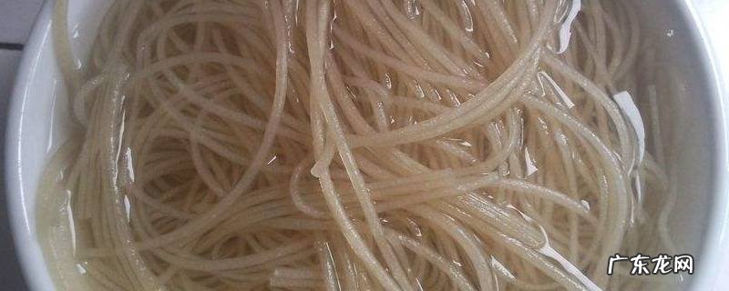 红薯粉泡多久,红薯粉要泡多久才能炒着吃