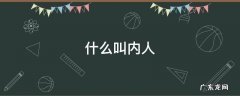 什么叫内人