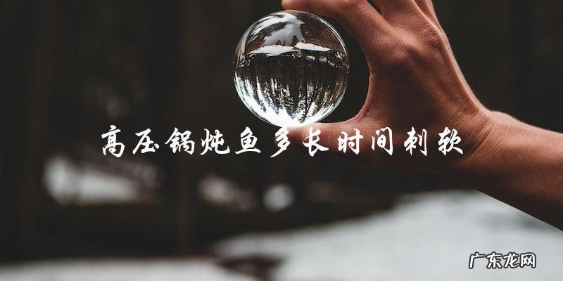 高压锅炖鱼多长时间刺软