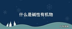 什么是碱性有机物