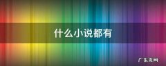 什么小说都有