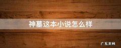 神墓这本小说怎么样