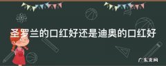 圣罗兰的口红好还是迪奥的口红好