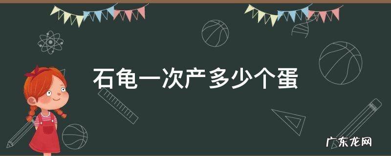 石龟一次产多少个蛋