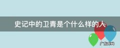 史记中的卫青是个什么样的人