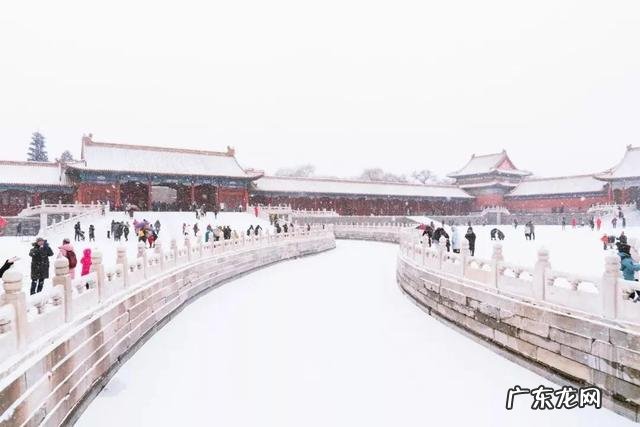 故宫雪景地图