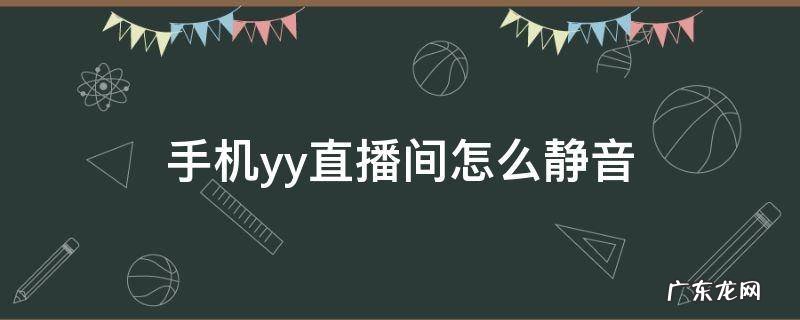 手机yy直播间怎么静音