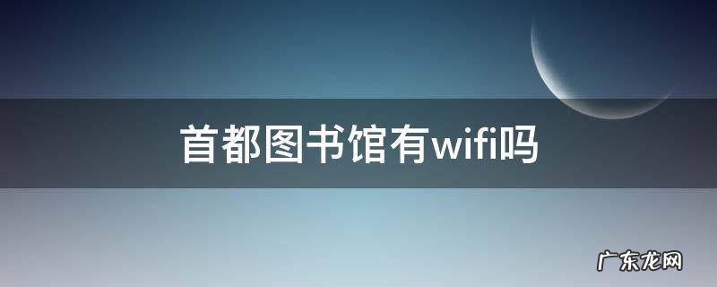 首都图书馆有wifi吗
