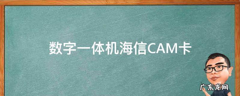 数字一体机海信CAM卡