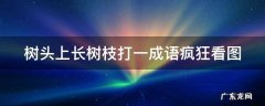 树头上长树枝打一成语疯狂看图