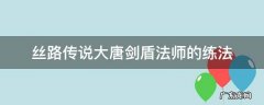 丝路传说大唐剑盾法师的练法