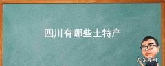 四川有哪些土特产