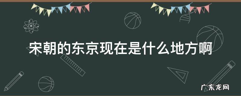 宋朝的东京现在是什么地方啊