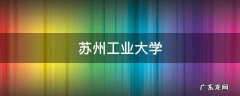 苏州工业大学