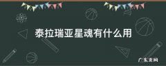 泰拉瑞亚星魂有什么用