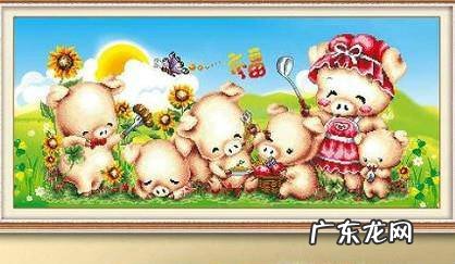 客厅挂什么十字绣好