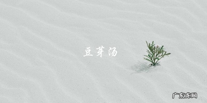 十种懒人必备的豆芽料理方法