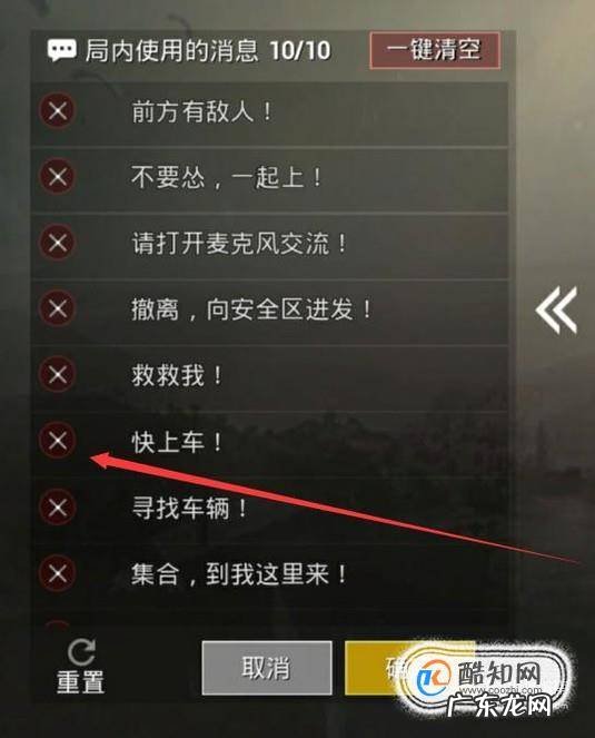 刺激战场怎么自定义消息