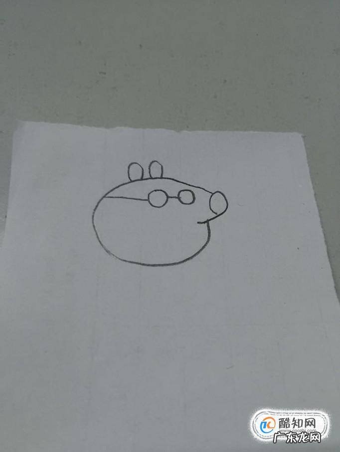 猪爸爸的简易画法