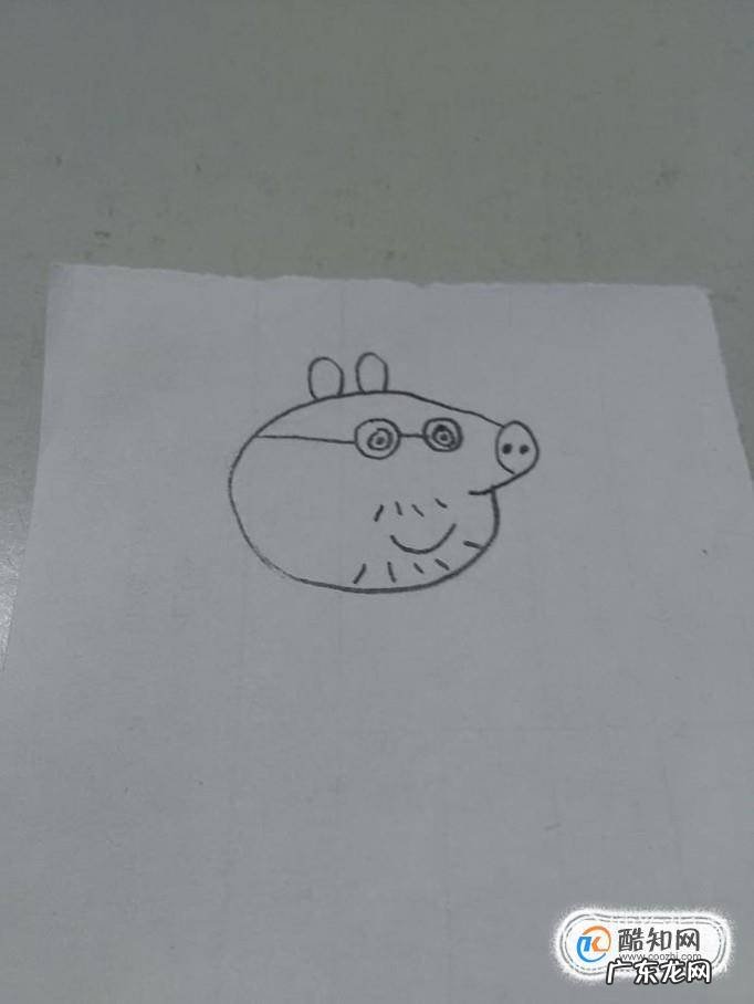 猪爸爸的简易画法