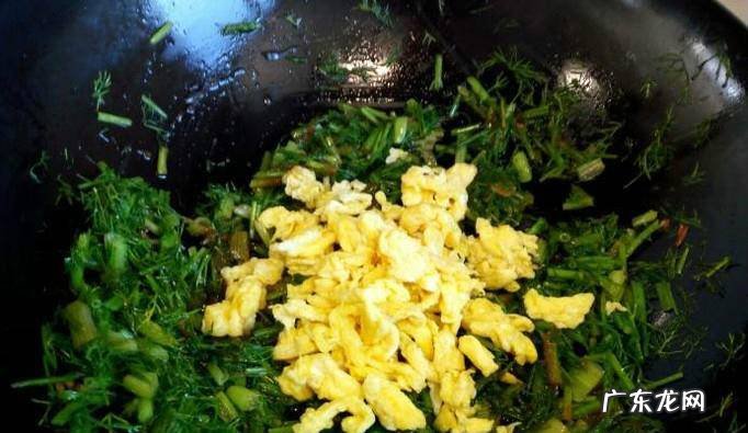 酱炒茴香鸡蛋的家常做法