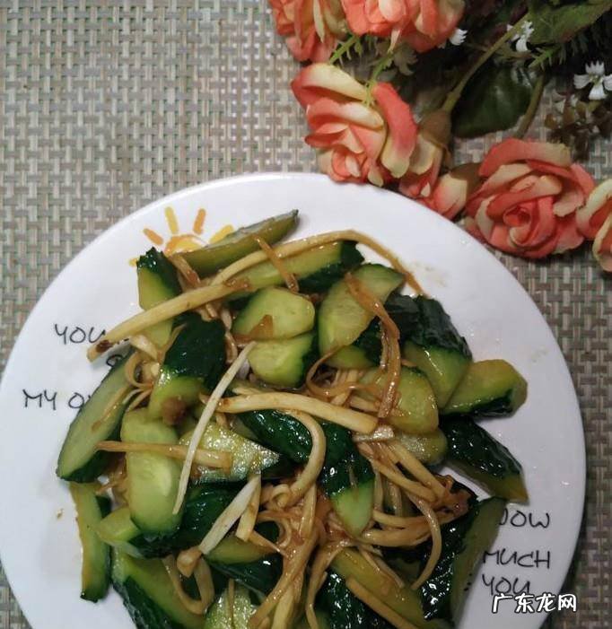 怎样做美味的黄瓜茭白炒牛肉末