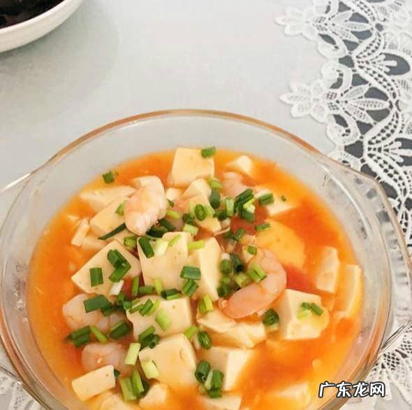 番茄虾仁豆腐羹的家常做法