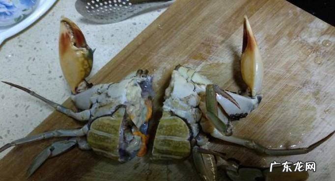 葱油炒青蟹的简单做法