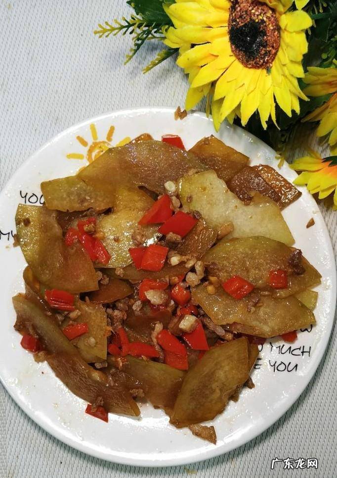 怎样做美味的冬瓜炒肉末