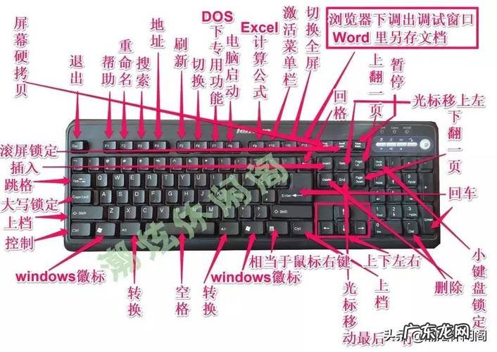 键盘常用15个功能键,你知道几个?