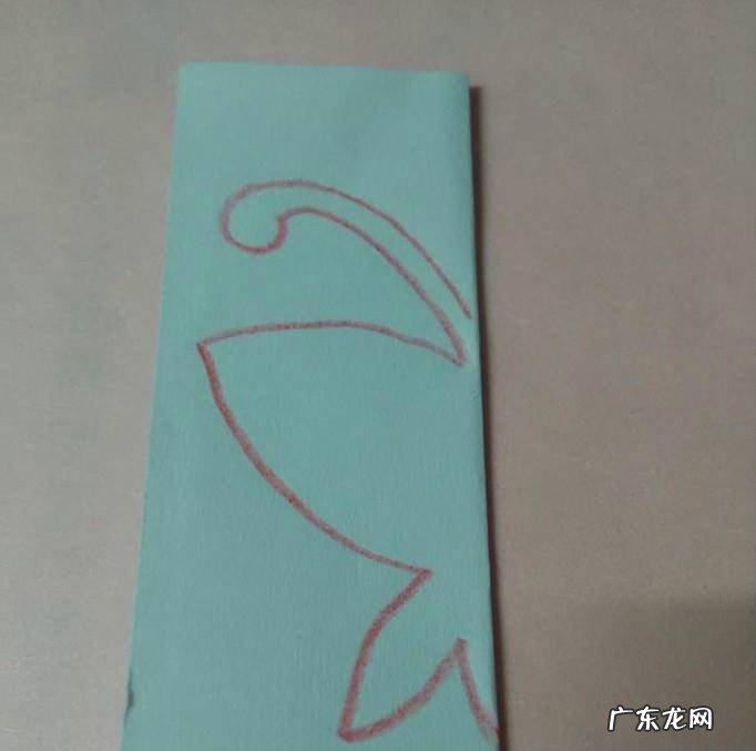 蝴蝶剪纸的图案画法