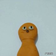 怎样自作橡皮泥小猫