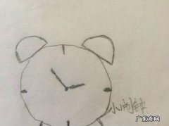 怎样画简易小闹钟