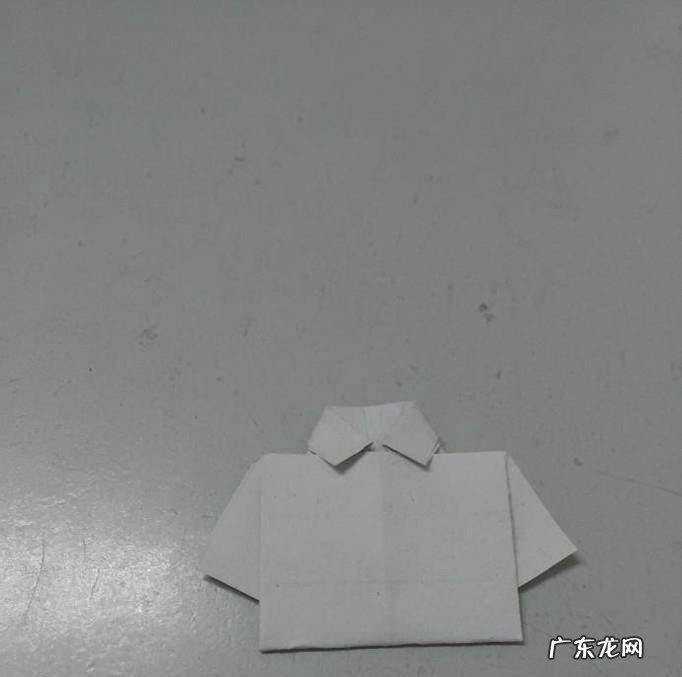 送给父亲的折纸礼物-----衬衫