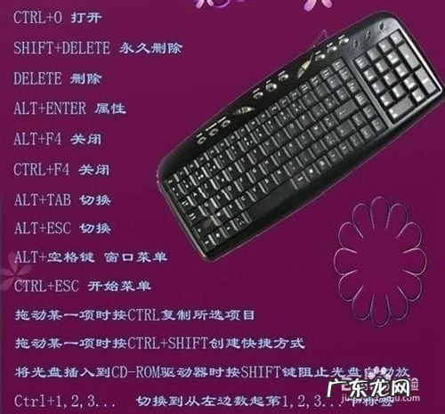 键盘的各个键的用法,你知道吗？