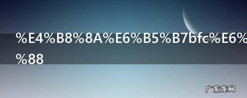 上海bfc是什么,上海bfc全称是什么