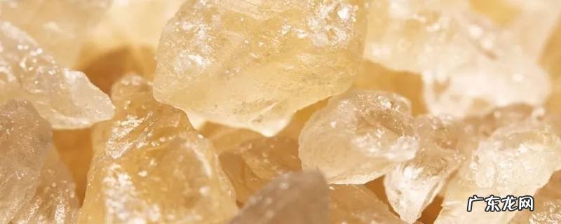 黄冰糖是什么原料做的,黄冰糖是用什么做出来的