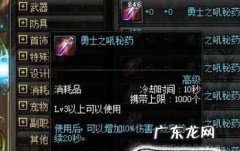 dnf增加伤害的药剂介绍