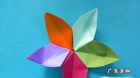 教你怎么折星星花