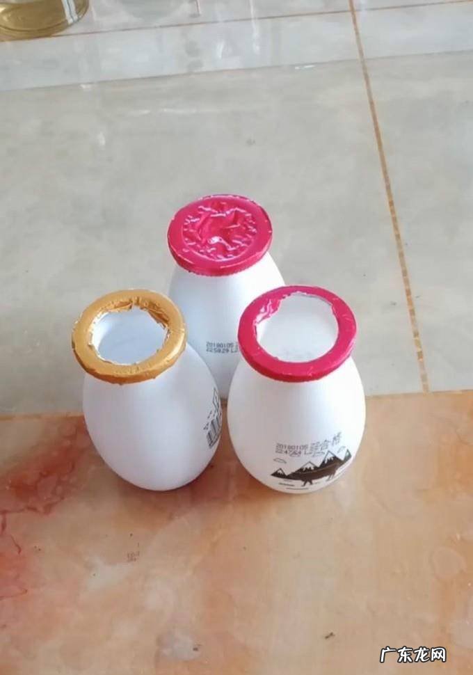 如何将酸奶瓶制成花瓶