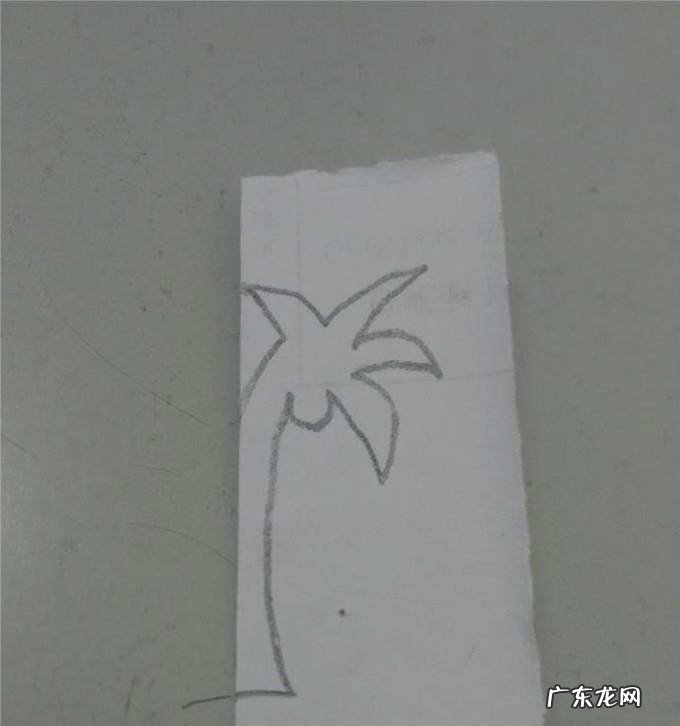 剪纸:各种树木