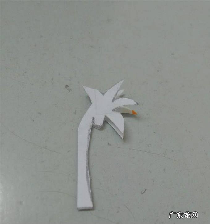剪纸:各种树木